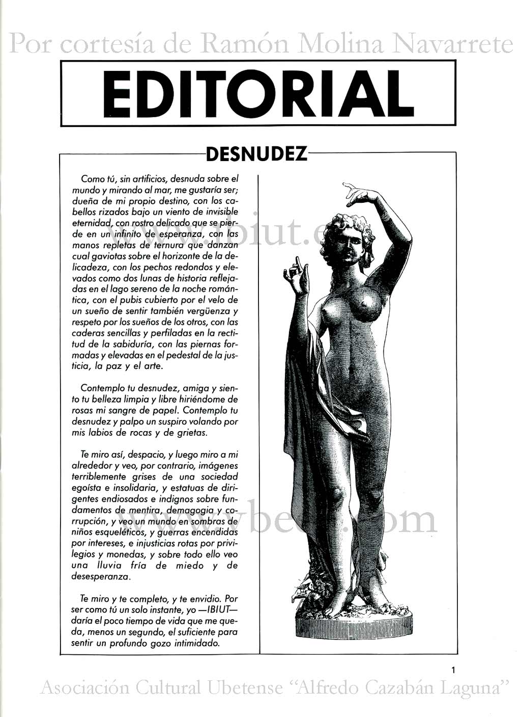 Revista Ibiut. Ao XIII. Nmero 74. Octubre de 1994