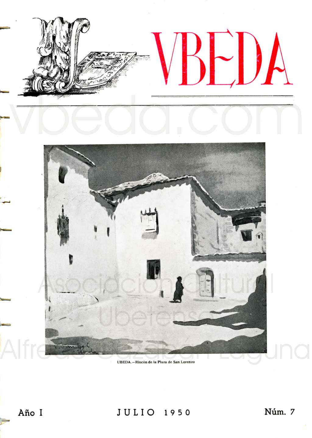 Revista Vbeda. Ao 1. N 7 de julio de 1950