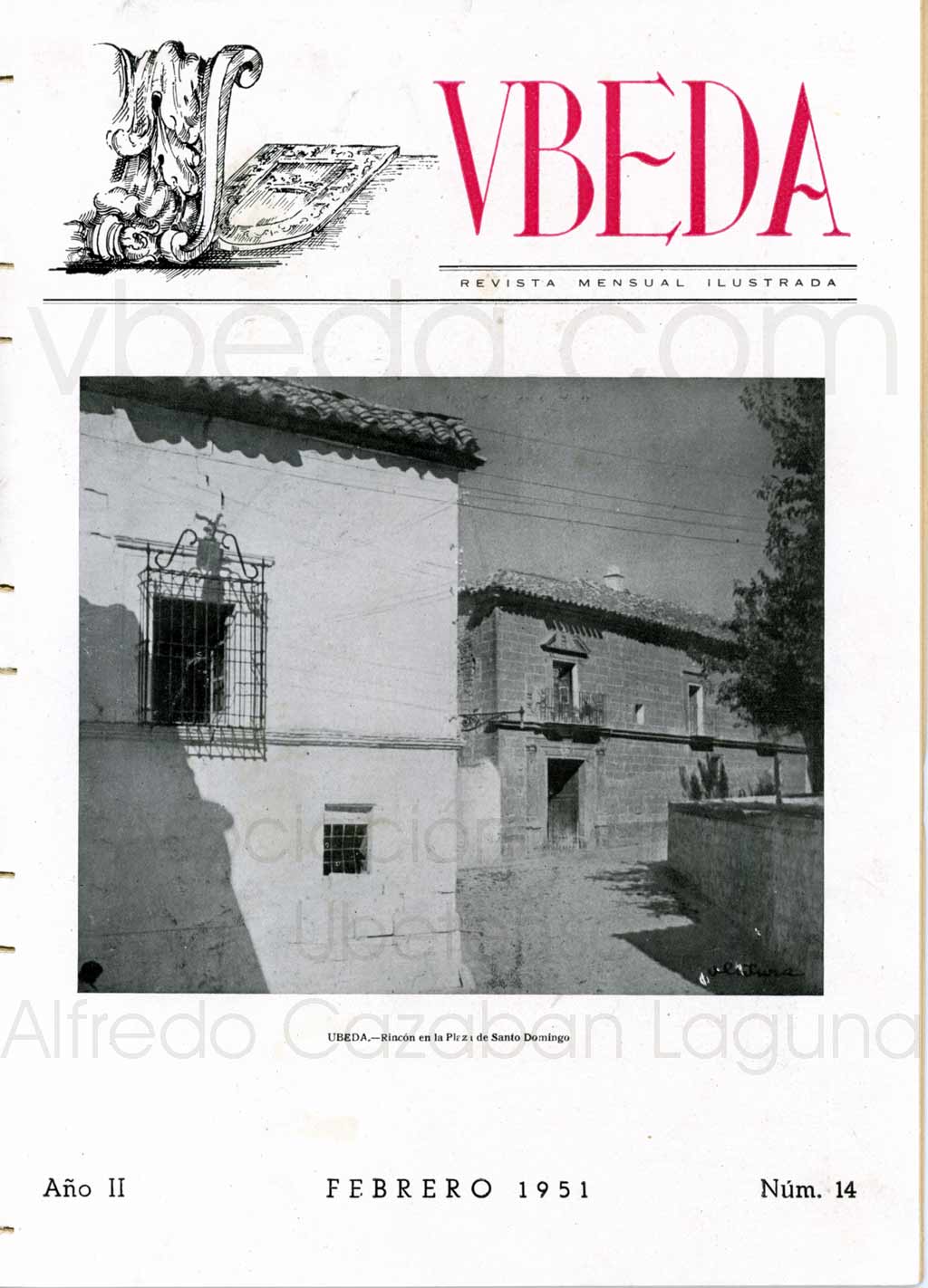 Revista Vbeda. Ao 2. N 14 de febrero de 1951