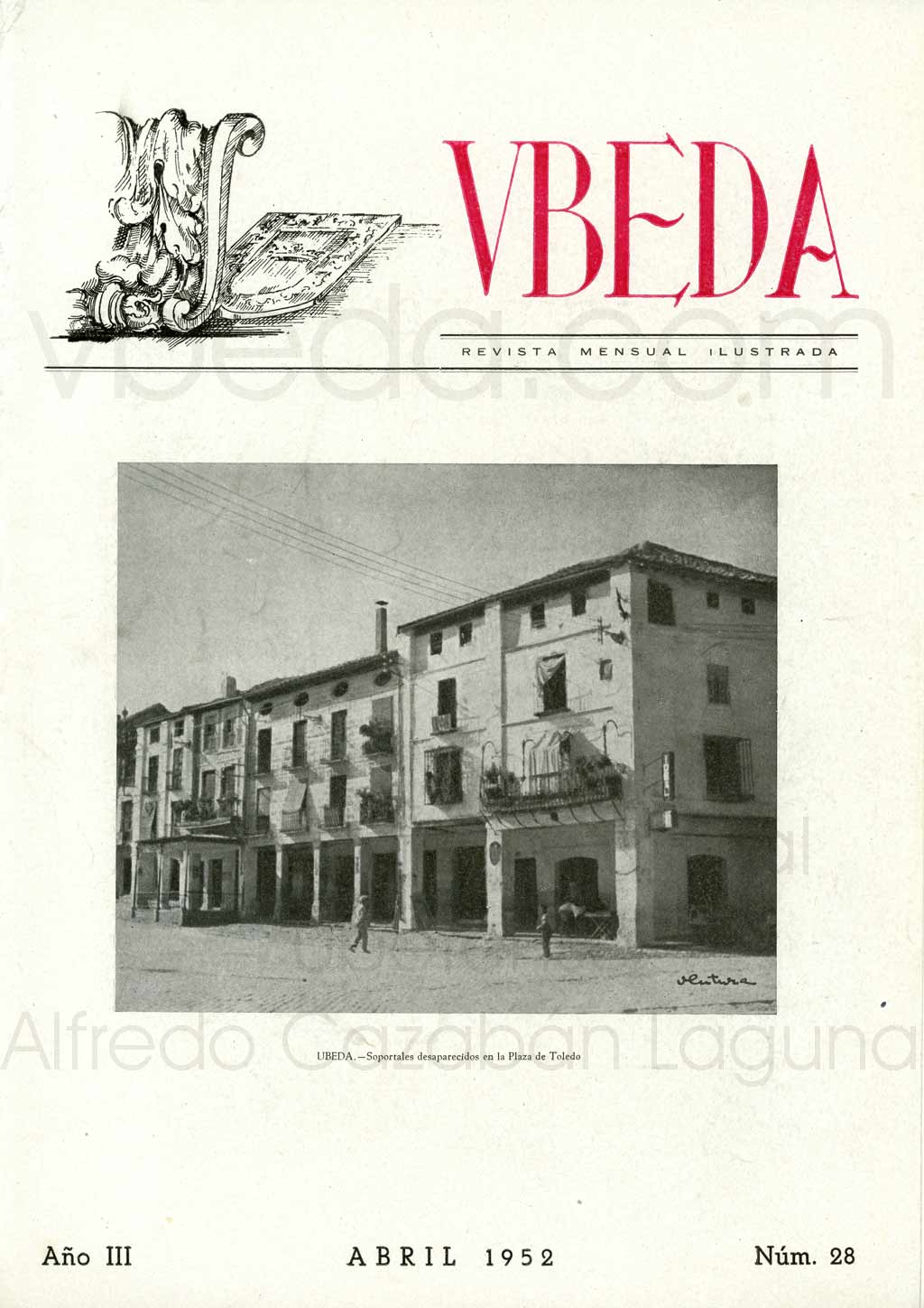 Revista Vbeda. Ao 3. N 28 de abril de 1952