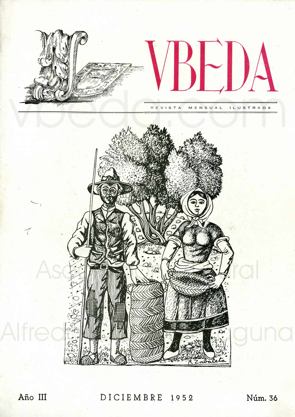 Revista Vbeda. Ao 3. N 36 de diciembre de 1952