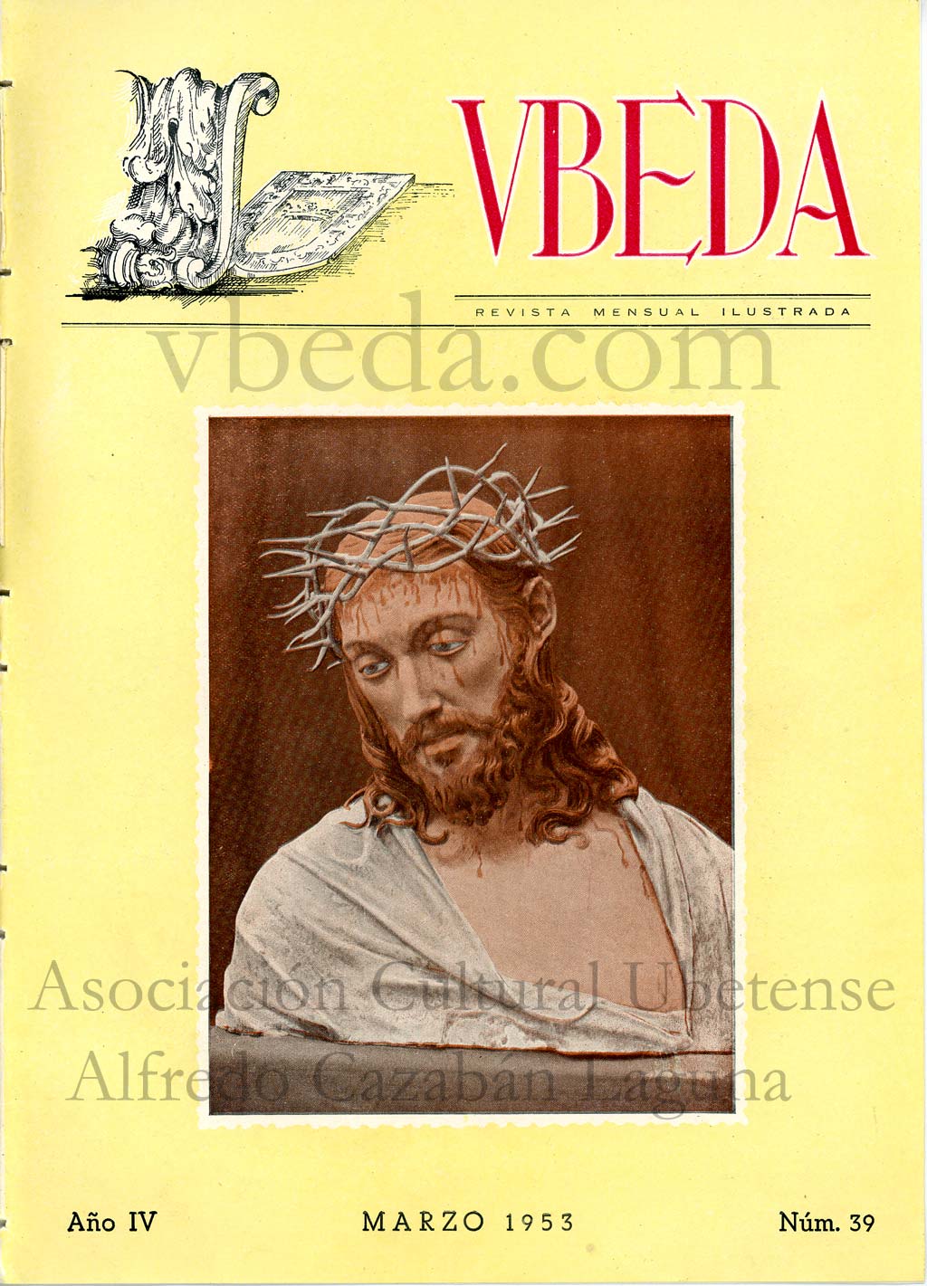 Revista Vbeda. Ao 4. N 39 de marzo de 1953