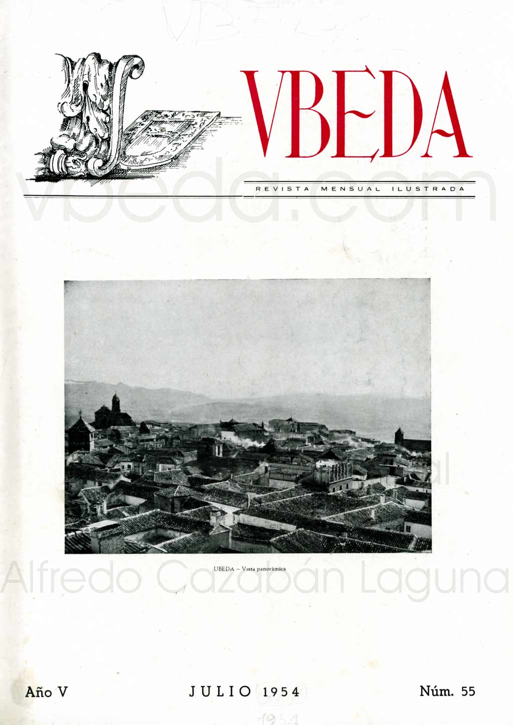 Revista Vbeda. Ao 5. N 55 de julio de 1954