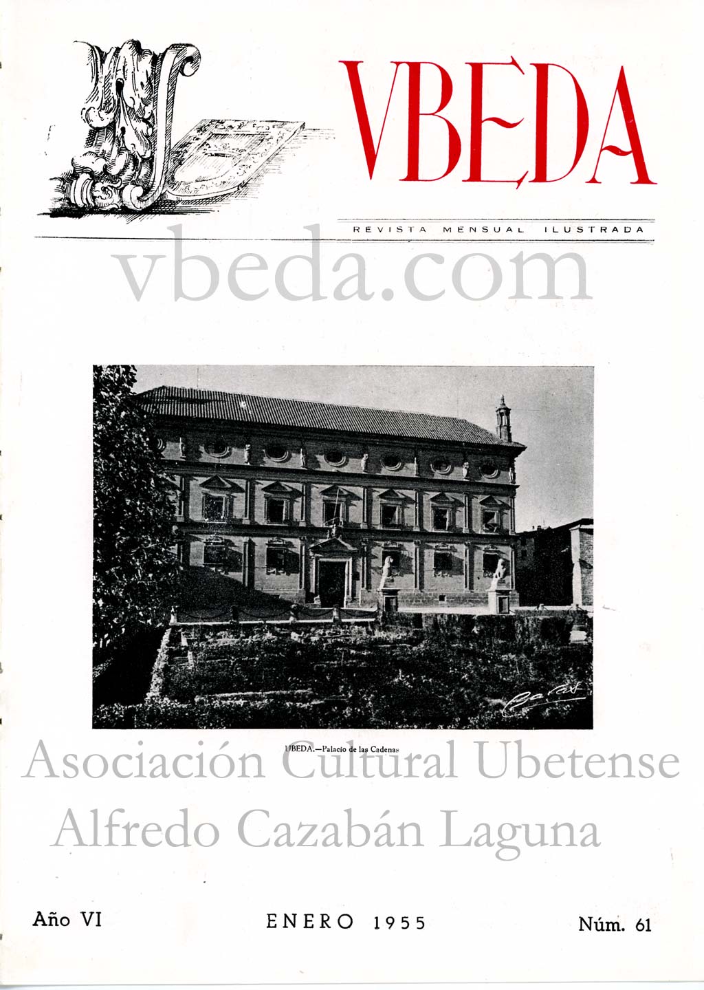Revista Vbeda. Ao 6. N 61 de enero de 1955