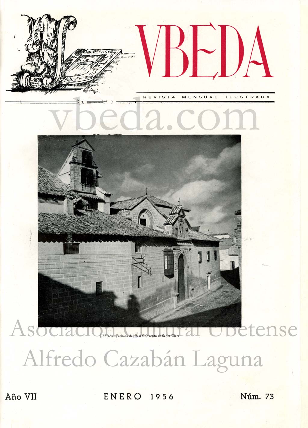 Revista Vbeda. Ao 7. N 73 de enero de 1956