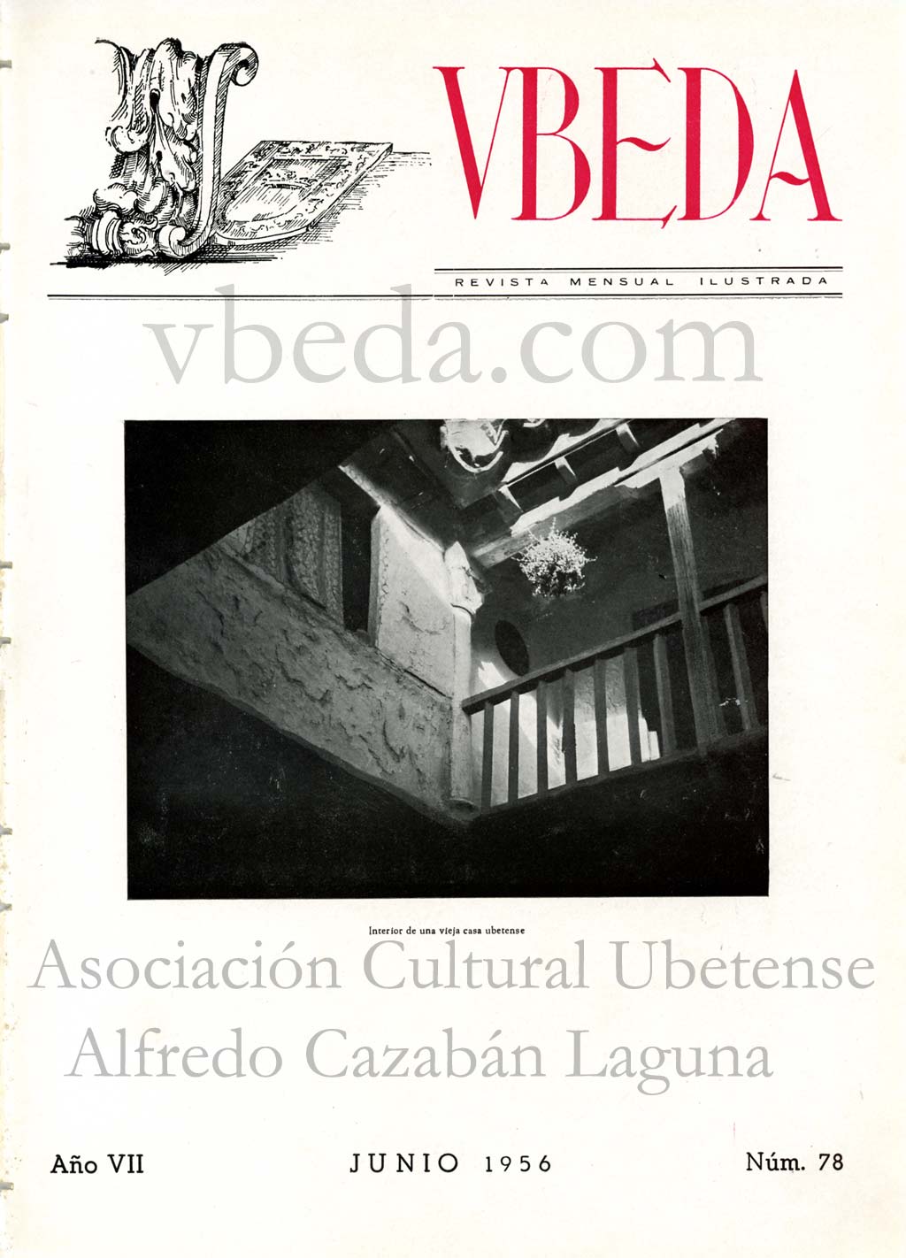 Revista Vbeda. Ao 7. N 78 de junio de 1956