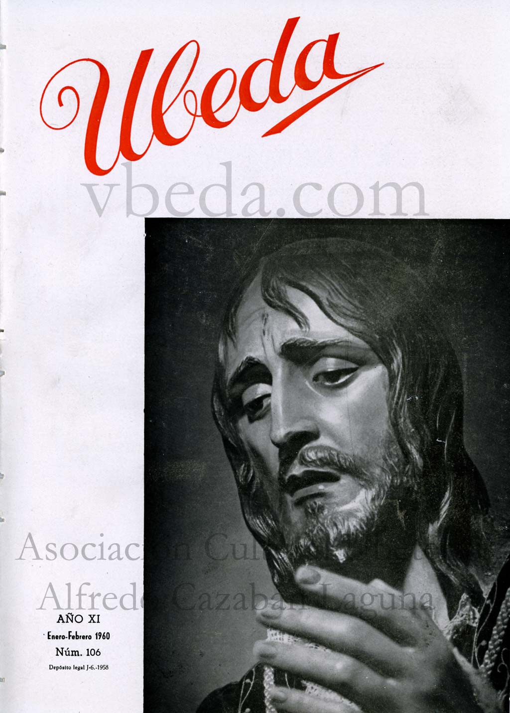 Revista Vbeda. Ao 11. N 106 de enero-febrero de 1960