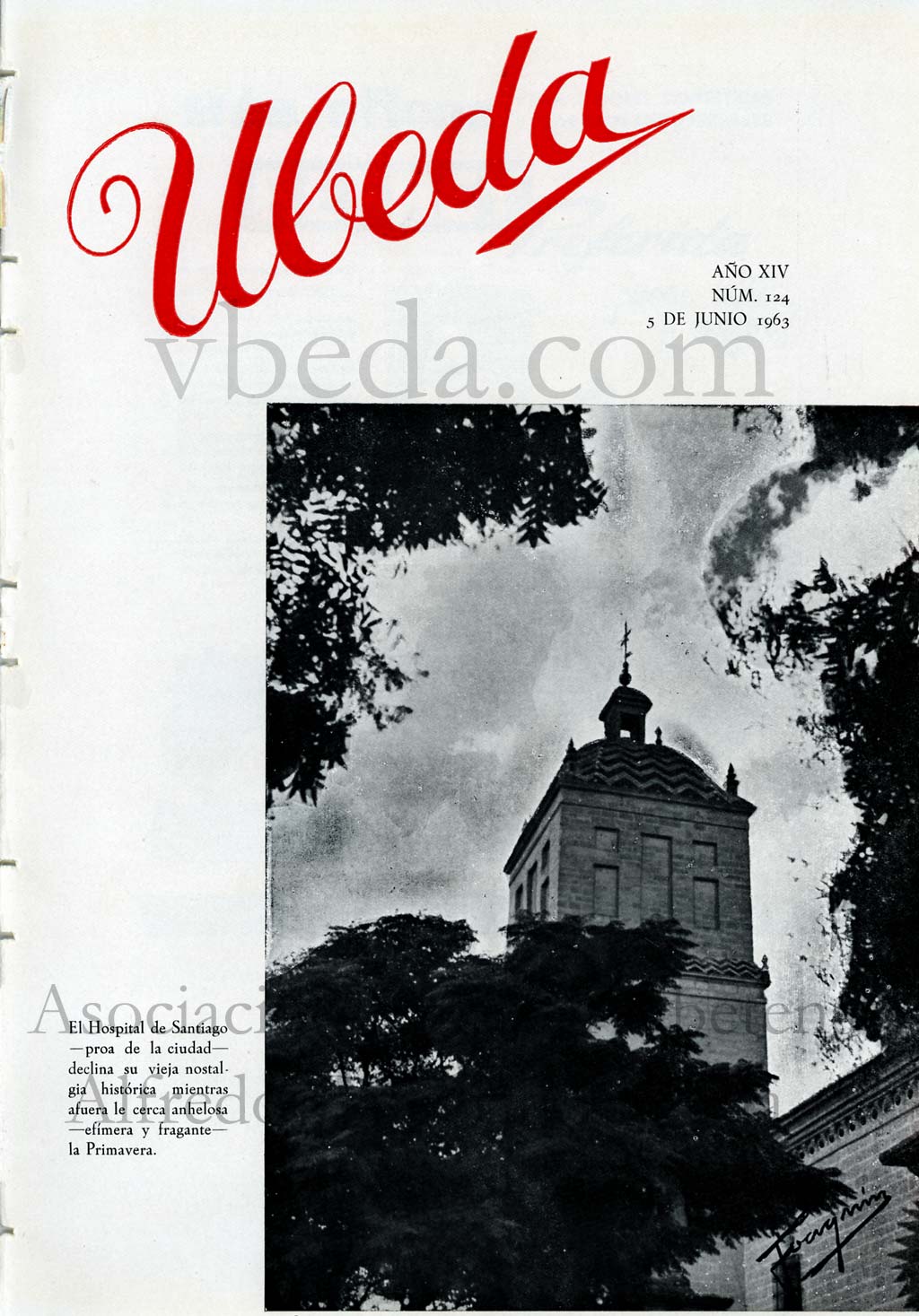 Revista Vbeda. Ao 14. N 124 de 5 de junio de 1963