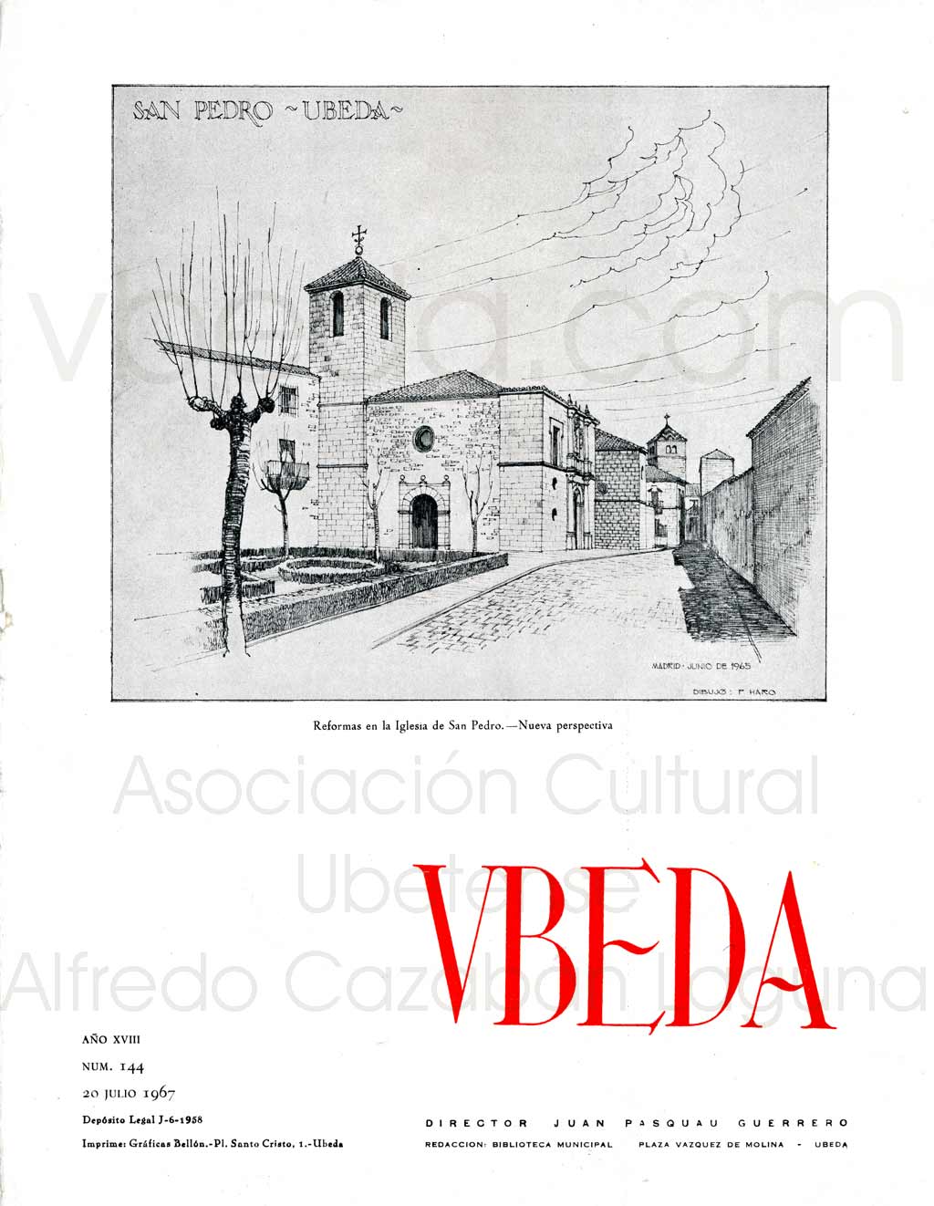 Revista Vbeda. Ao 18. N 144 de 20 de julio de 1967