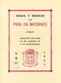 Presione para entrar a Programa de Feria de Peal de Becerro 1961