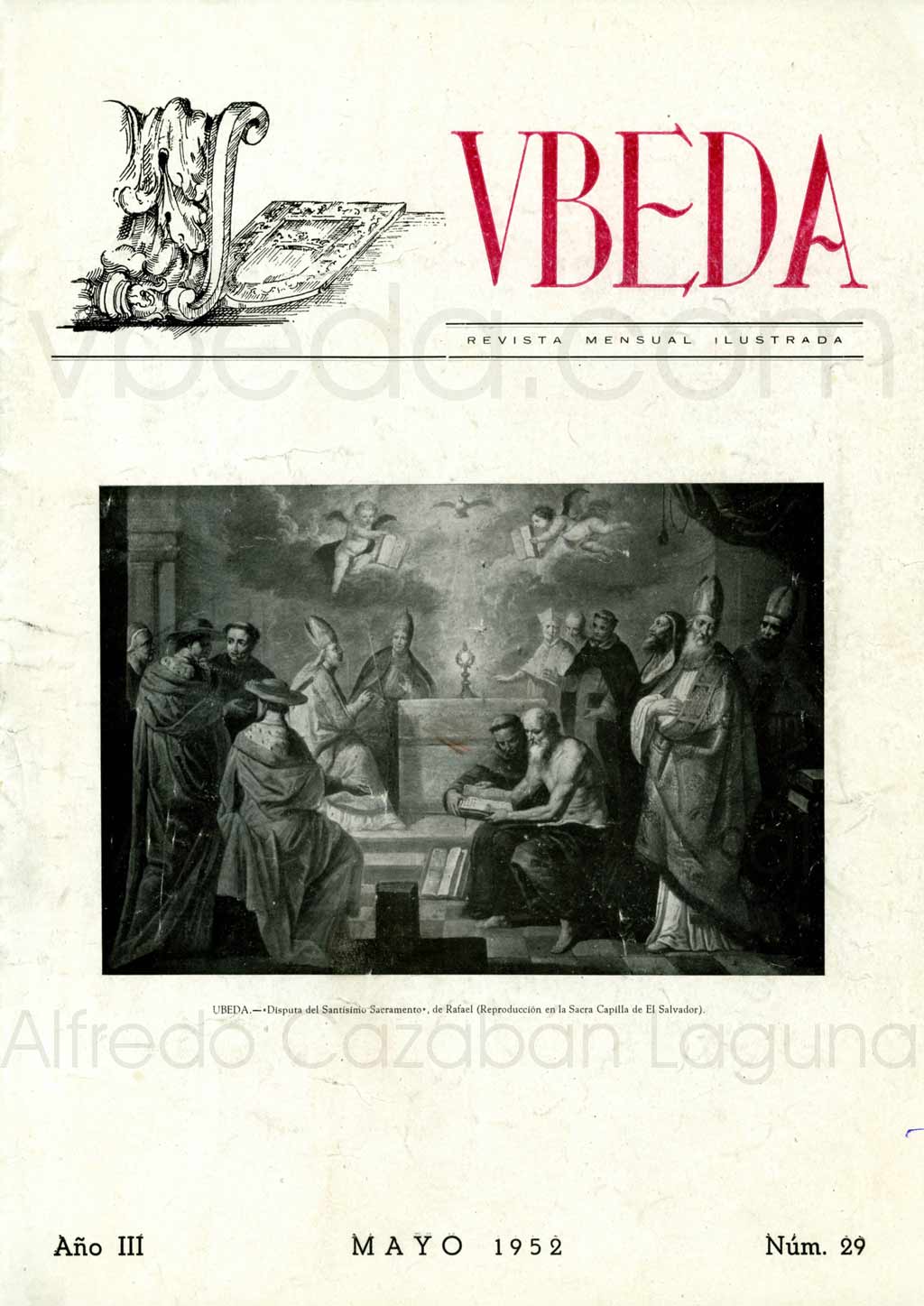 Revista Vbeda. Ao 3. N 29 de mayo de 1952