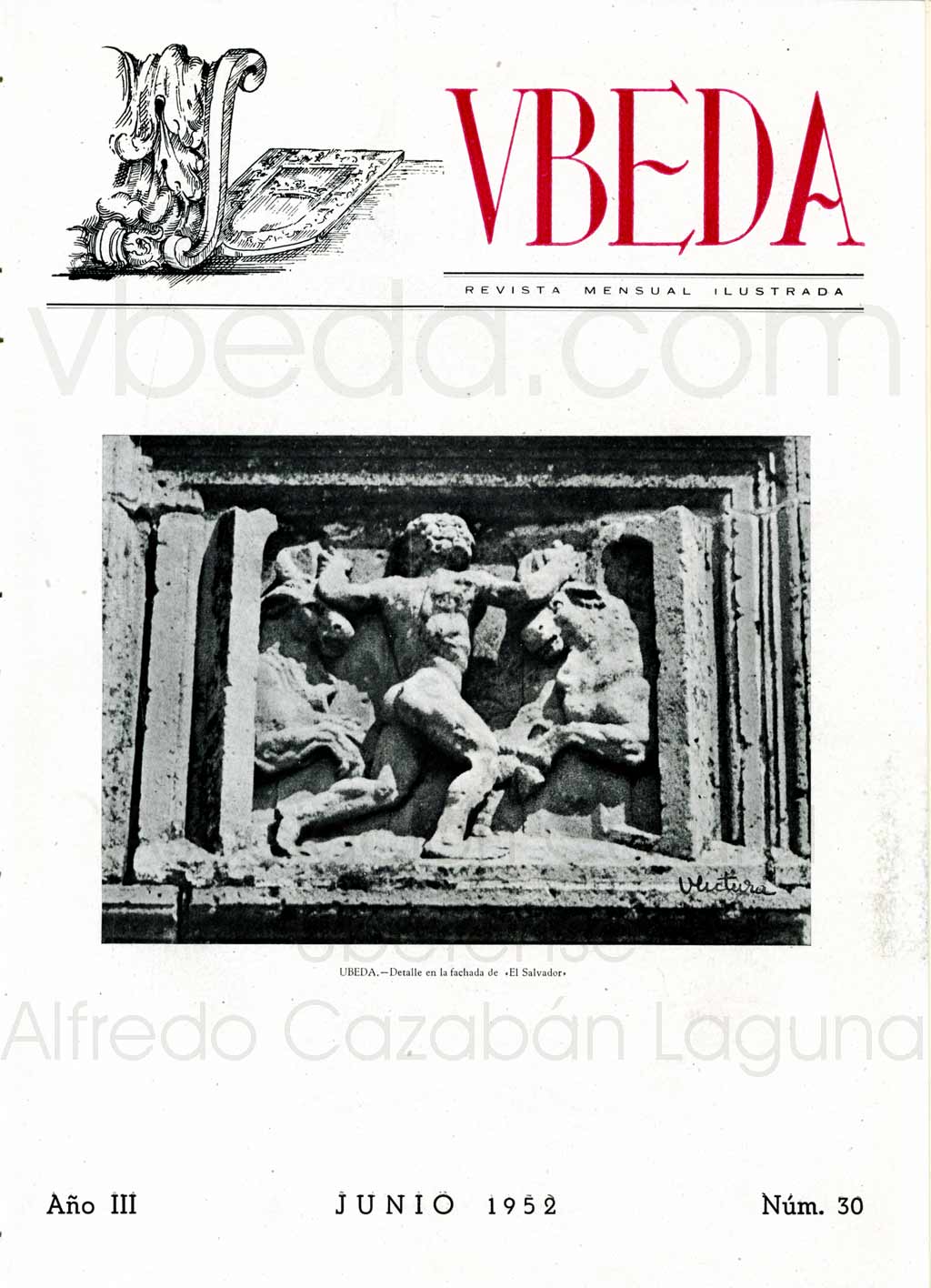 Revista Vbeda. Ao 3. N 30 de junio de 1952