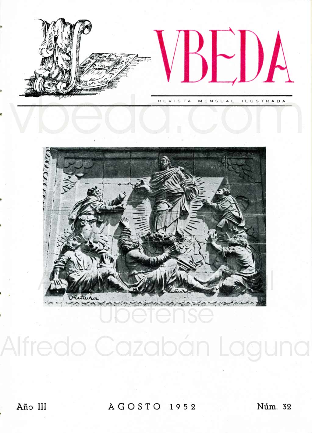 Revista Vbeda. Ao 3. N 32 de agosto de 1952