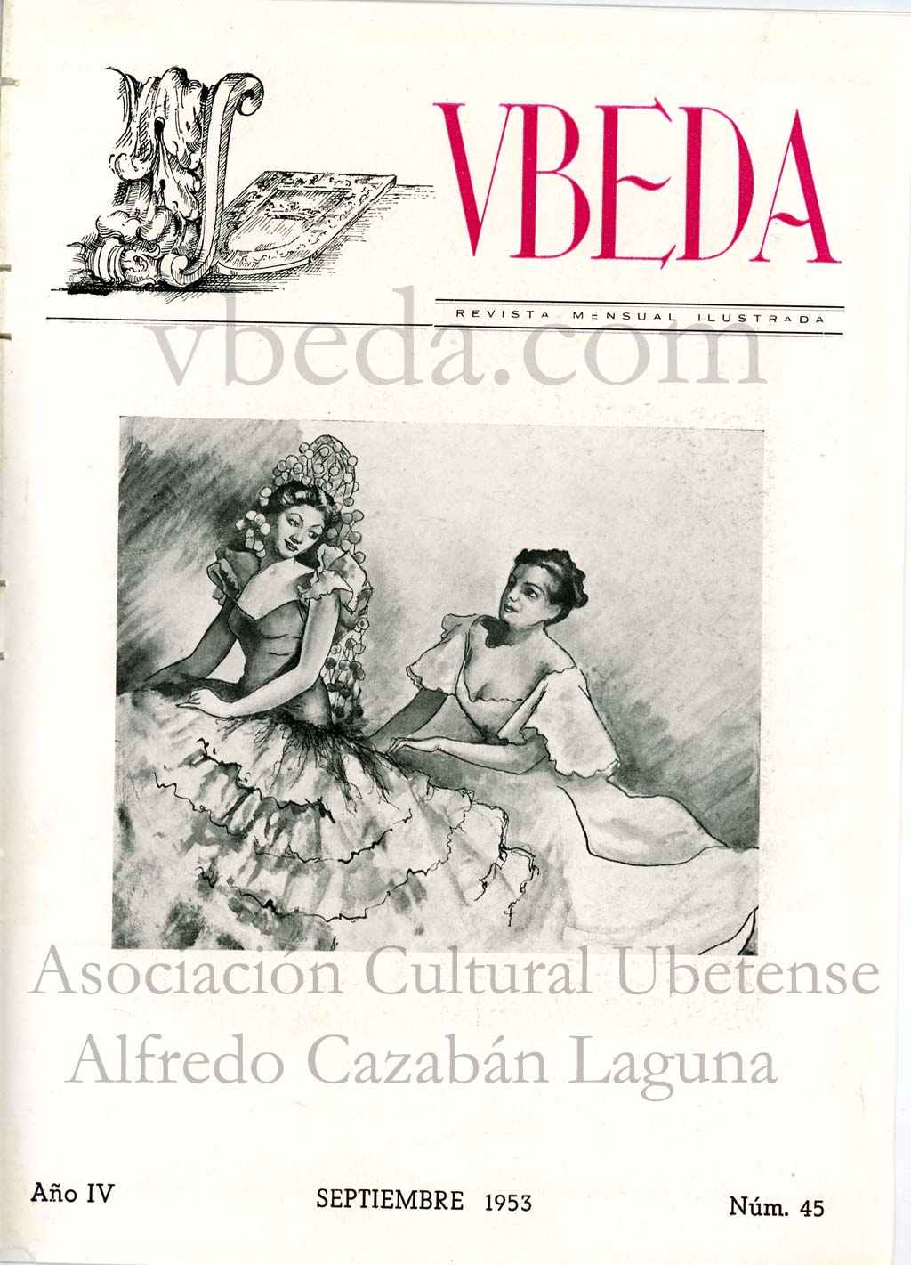 Revista Vbeda. AÃ±o 4. NÂº 45 de septiembre de 1953