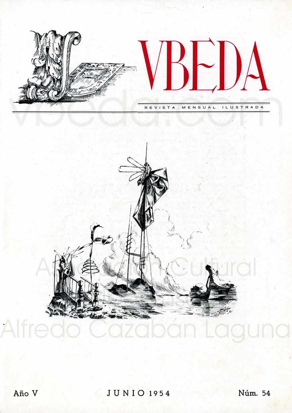 Revista Vbeda. AÃ±o 5. NÂº 54 de junio de 1954