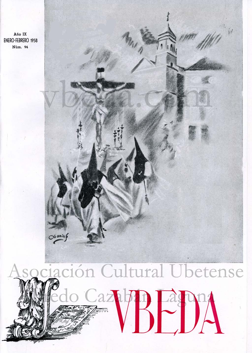 Revista Vbeda. AÃ±o 9. NÂº 94 de enero-febrero de 1958