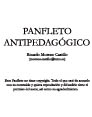 Aunque el Puente de Ariza se vaya a hundir, presione en ENTRAR para acceder a
      Panfleto antipedaggico